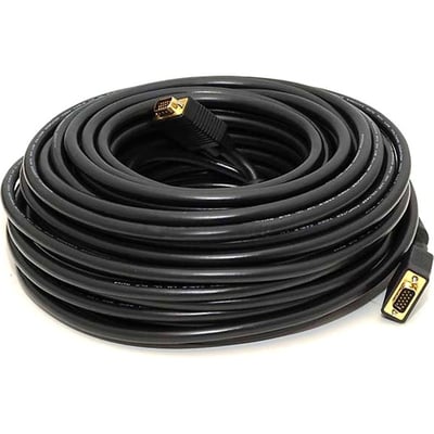 SUPER VGA M/M CABLE W/ FERRITES 100FT