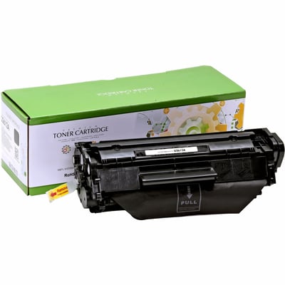 Static Control Laser Toner Cartridge - Single Pack 12A (7616A005,Q2612A) - Black - 1 Pack