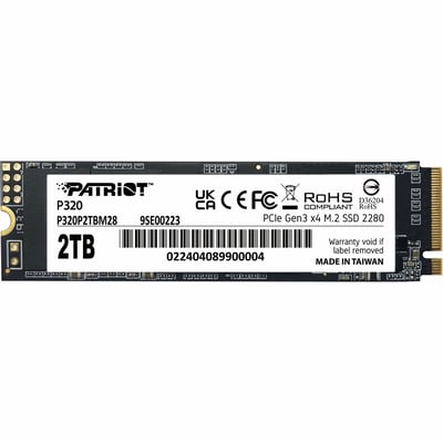 PATRIOT P320 2TB M.2 2280 PCIE GEN3 X4 SSD