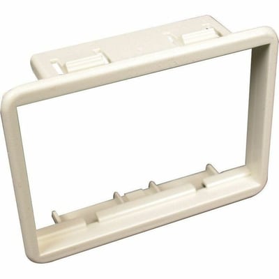 Wiremold Ortronics Series 6A Adapter Mounting Bezel - Gray