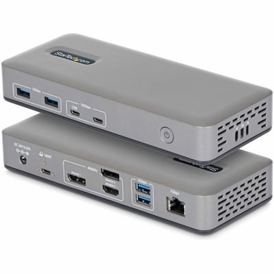 USB-C DOCKING STATION - TRIPLE-MONITOR DP/HDMI 4K60
