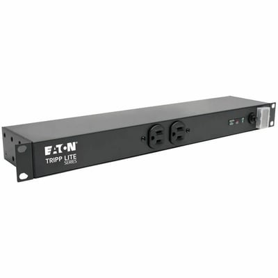Tripp Lite by Eaton Isobar Surge Protector Rackmount 12 Outlet 15' Cord Metal 1URM