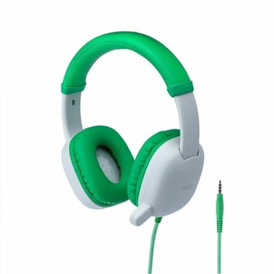 AVID WONDEREARS USB-C HEADPHONE GREEN KIDS HEADPHONE KIDCOM MIC