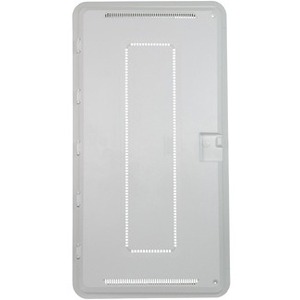 On-Q 30-Inch Plastic Trim Ring and Hinged Door for Media Enclosure