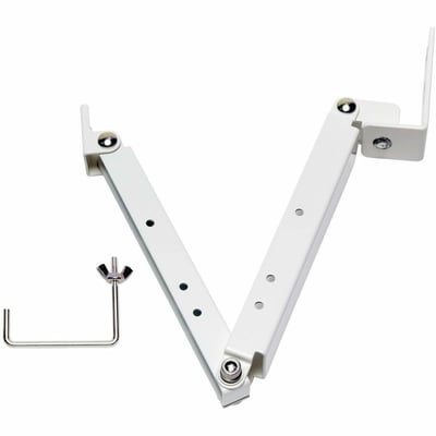 VERTICAL COUPLING SUPPORT BRACKET FOR VXL1, WHITE VERSION