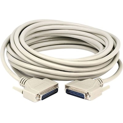 Monoprice 25ft DB25 M/M Molded Cable