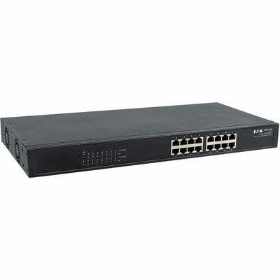 16-PORT 10/100/1000 MBPS GBE UNMANAGED SWITCH POE+ 220W METAL 1U