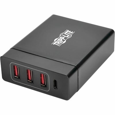 Eaton Tripp Lite Series 4-Port USB Charging Station - 60W USB-C PD Port, 3x USB-A Auto-Sensing Ports