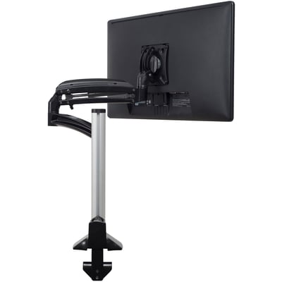 Chief Kontour K1C Dynamic Single Monitor Arm Desk Mount - Reduced Height Monitor Arm - For 10-38 inch Displays - Black
