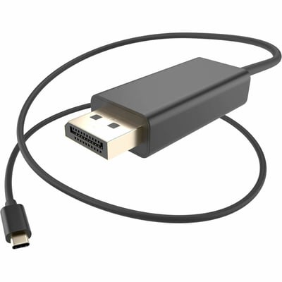 UNC 6FT USB-C TO DISPLAYPORT CABLE MALE-TO-MALE, DELIVERS CLEAR VIDEO FROM USB