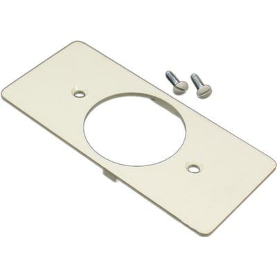 Wiremold 5500 Single Receptacle Faceplate Fitting