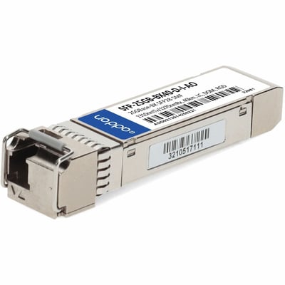 AddOn MSA and TAA 25GBase-BX SFP28 Transceiver (SMF, 1310nmTx/1270nmRx, 40km, LC, DOM, -40 to 85C)