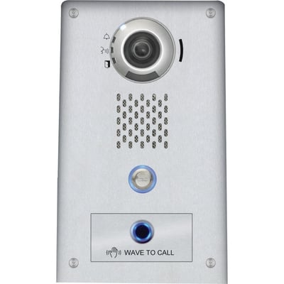 AIPHONE IP VIDEO DOOR STATION W/HANDWAVE CALL SENSOR