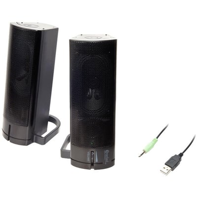 USB STEREO SPEAKER WITH MAGNETIC DESIGN