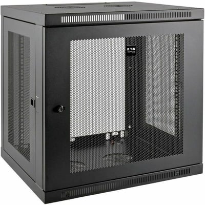 Tripp Lite by Eaton SmartRack 12U Low-Profile Switch-Depth-Plus Wall-Mount Small Rack Enclosure