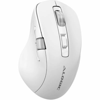 ALOGIC APEX BLUETOOTH 7 KEYS PROGRAMMABLE MOUSE-WHITE