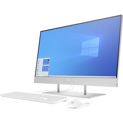 HP 27-dp0000 27-dp0170 All-in-One Computer - Intel Core i5 10th Gen i5-1035G1 - 12 GB - 512 GB SSD - 27" Full HD Touchscreen - Desktop - Natural Silver