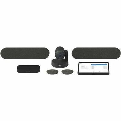 LOGITECH LARGE ROOM SOLUTION W/ RALLY PLUS + GOOGLE MEET COMPUTE