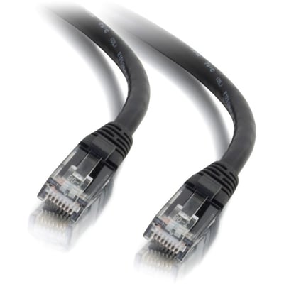 C2G 10ft Cat6 Cable - Snagless Unshielded (UTP) Ethernet Cable - Network Patch Cable - PoE - Black