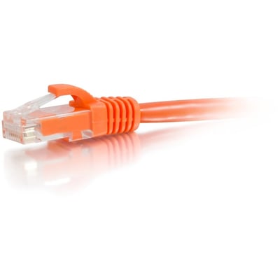 25FT CAT6A SNAGLESS UTP CABLE-ORANGE
