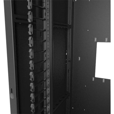 Middle Atlantic Vertical Plastic Finger, 40 Space, For 28" Wide SR Series