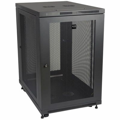 Tripp Lite by Eaton 18U Rack Enclosure Server Cabinet 33" Deep w/ Doors & Sides