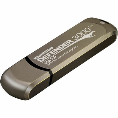 Kanguru Defender 3000 FIPS 140-2 Level 3 Certified, Secure USB 3.0 Flash Drive