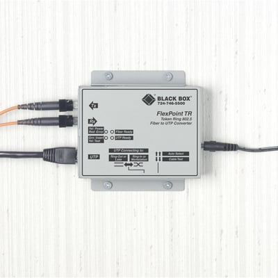 Black Box FlexPoint Wall Mount for Media Converter - TAA Compliant