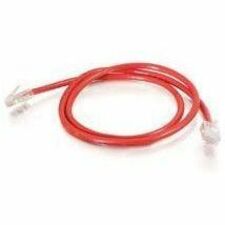 Quiktron Q-Series Patch Cords, CAT6, Non-Booted, Red, 4 FT