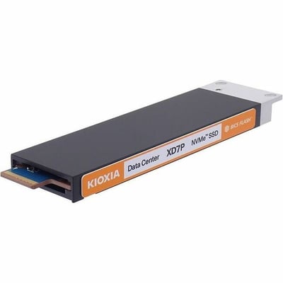 KIOXIA XD7P KXDZDRJJ7T68 7.50 TB Solid State Drive - E1.S (9.5 mm) Internal - PCI Express NVMe (PCI Express NVMe 5.0 x2)
