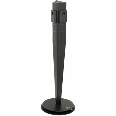 Eaton Tripp Lite Series Safe-IT 5-Port Mobile Power Tower and USB Charging Station - USB-C 60W, 4x USB-A, 6x 5-15R, Wireless Charging, 1000 Joules, 10 ft. Cord, Antimicrobial Protection
