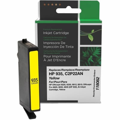 Clover Imaging Remanufactured Yellow Ink Cartridge for HP 935 (C2P22AN)