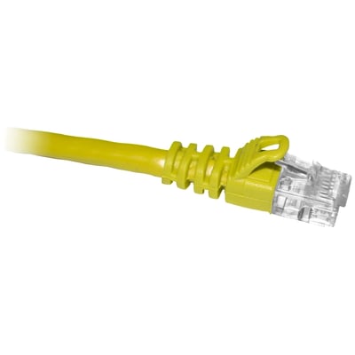 RJ-45 STRAIGHT-THROUGH CABLE YELLOW 15FT