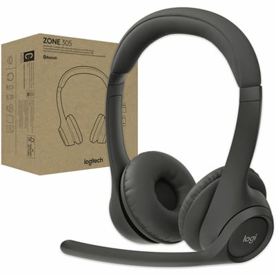 ZONE 305 WRLS HEADSET TEAMS BLACK B2B WITH DONGLE