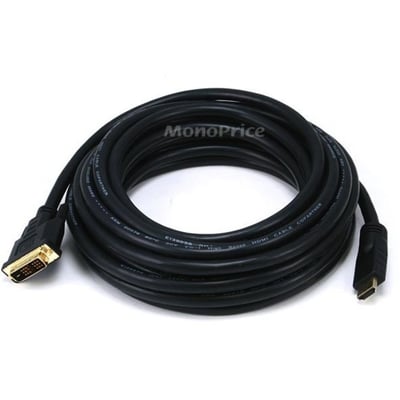 HDMI TO DVI ADAPTER CABLE - 25FT