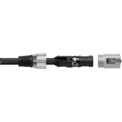 Monoprice Choice Series NL4FC Speaker Cable with Four 12 AWG Conductors, 25ft