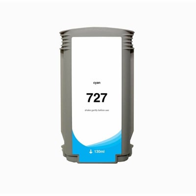 WF Non-OEM New Cyan Wide Format Ink Cartridge for HP 727 (B3P19A)