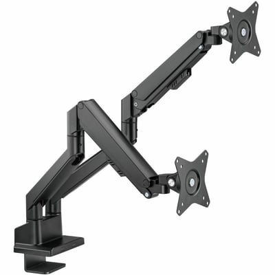 DUAL MONITOR MOUNT WITH HYDRALIFT PNEUMATIC ARMS