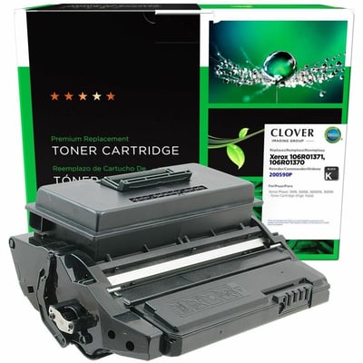 Clover Imaging Remanufactured High Yield Toner Cartridge for Xerox 106R01371/106R01370