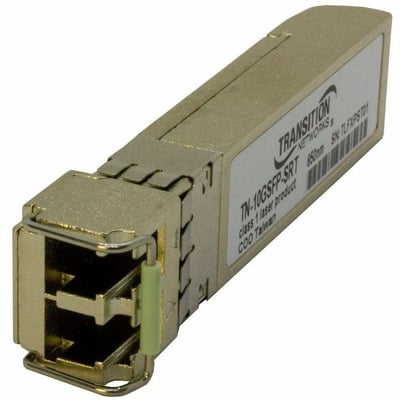TRANSCIEVER- SFP+ 10GBASE-SR 10.3G MM DUPLEX LC 850NM 300M