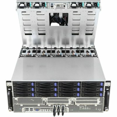 ASROCK RACK 4U8G-ICX2/2T 4U RACKMOUNT GPU SERVER BAREBONE DUAL SOCKET P+ (LGA 41