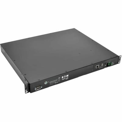 Tripp Lite by Eaton PDU 2.4kW Single-Phase Switched Automatic Transfer Switch PDU Two 200-240V C14 Inlets 10 C13 Outputs 1U TAA