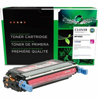 Clover Imaging Remanufactured Magenta Toner Cartridge for HP 642A (CB403A)