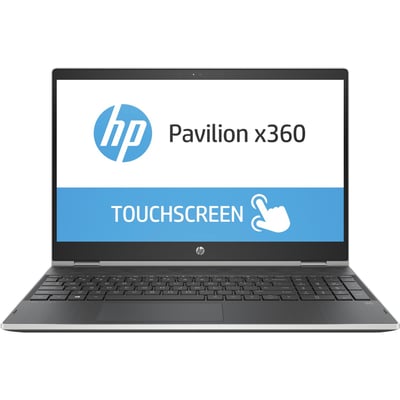 HP Pavilion x360 15-cr0000 15-cr0075nr 15.6" Touchscreen Convertible 2 in 1 Notebook - Intel Core i3 8th Gen i3-8130U - 8 GB - 1 TB HDD - English (US) Keyboard - Natural Silver, Ash Silver