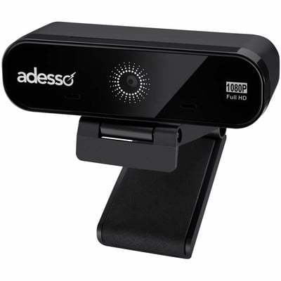 1080P FULL HD WEBCAM W/AF LENS DUAL MICS PRIVACY SHUTTER
