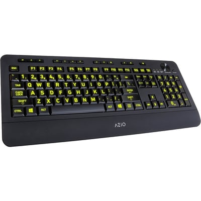 AZIO KB506 VISION LARGE-PRINT KEYBOARD