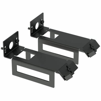 Panduit FiberRunner Mounting Bracket for Cable Routing System - Black