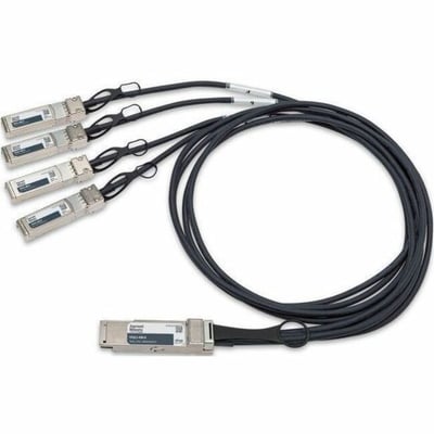 Approved Networks 40GBASE QSFP+ Passive DAC Cable (QSFP+ to 4 x SFP+) Breakout Cable