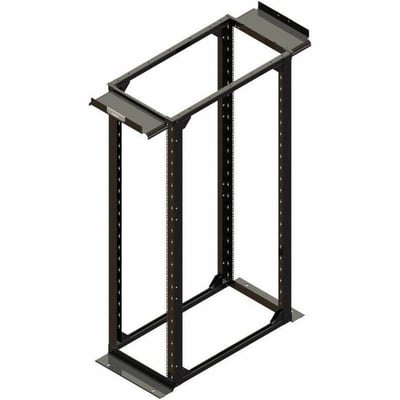 MM20,4POST 42 ADJ RACK 7FT,3/8 SQ,BK