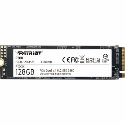 PATRIOT P300 128GB M.2 2280 PCIE GEN3 X4 SSD